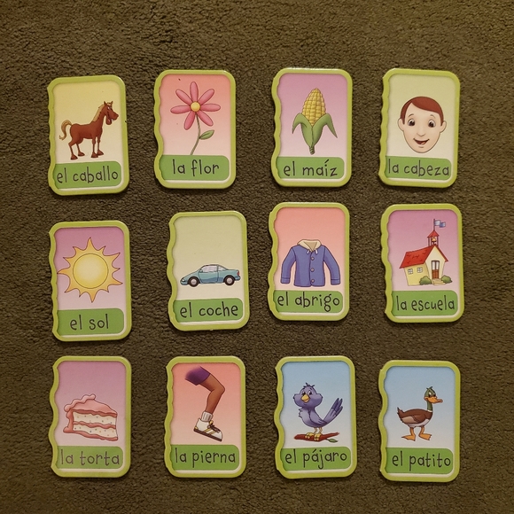 Leapfrog Memory Mate Spanish Cards - Picture 3 of 7